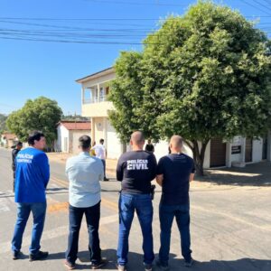Polícia Civil faz reprodução simulada de latrocínio ocorrido em Uruaçu