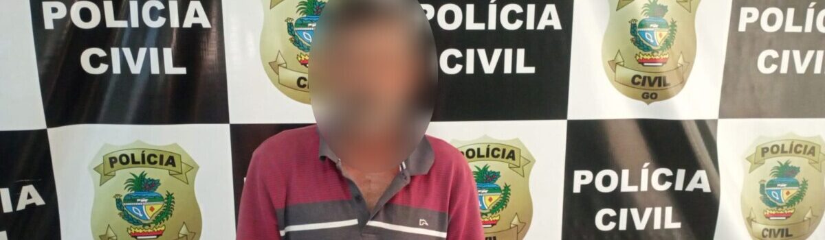 PC prende homem que ameaçou familiares e quebrou comércio, em Taquaral