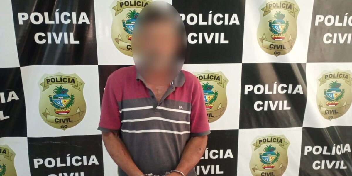 PC prende homem que ameaçou familiares e quebrou comércio, em Taquaral