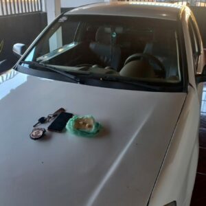 PC prende suspeito de tráfico de drogas em Cachoeira Dourada