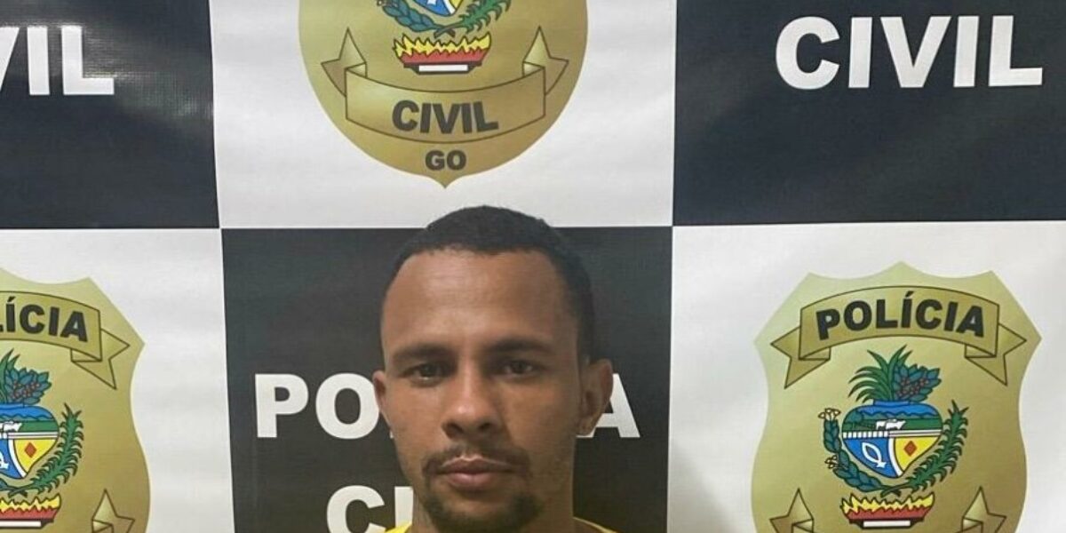 PCGO prende em Goiânia suspeito de esfaquear e matar vizinho na frente dos filhos, em Planaltina