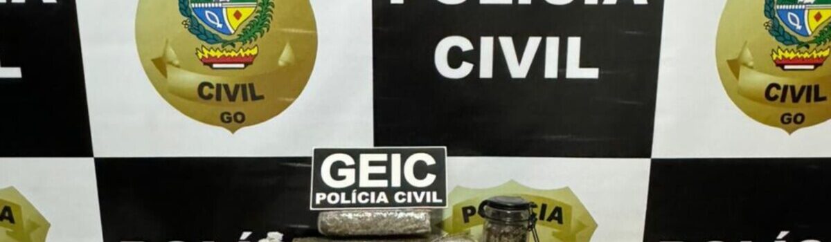 Adolescente que guardava drogas para revender é apreendido em Goianésia