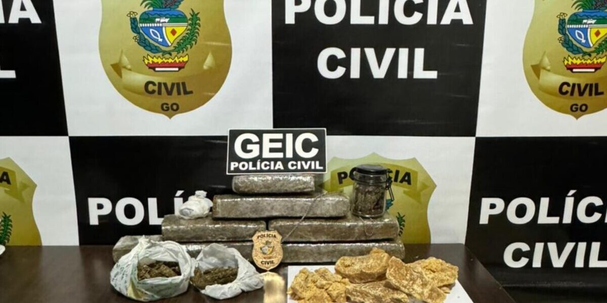 Adolescente que guardava drogas para revender é apreendido em Goianésia