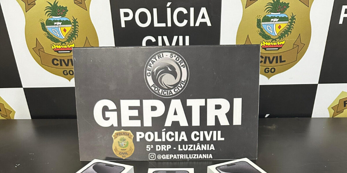 PCGO prende dois em flagrante em Valparaíso por receptação de celulares