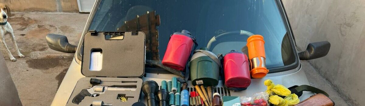 Operação em Mambaí combate caça ilegal e predatória de animais silvestres