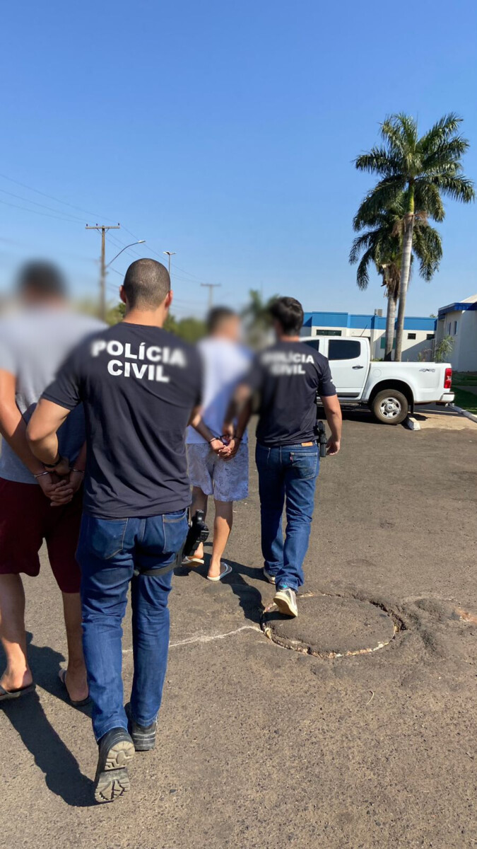 PCGO prende dupla por tentativa de homicídio em Goiatuba