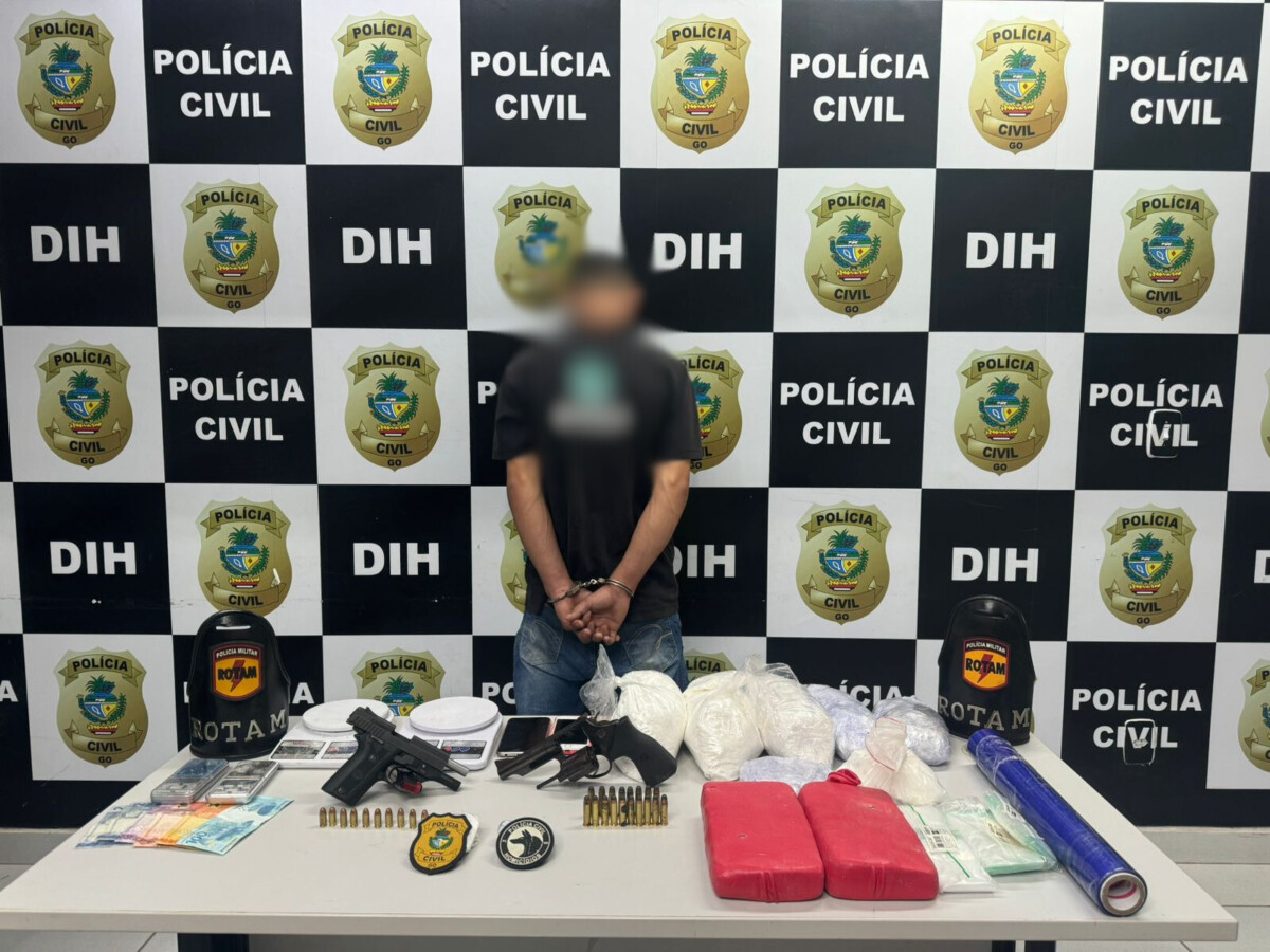 ‘Sem Fronteiras – 2ª fase’: PCGO apreende armas e drogas em investigação relacionada a homicídio