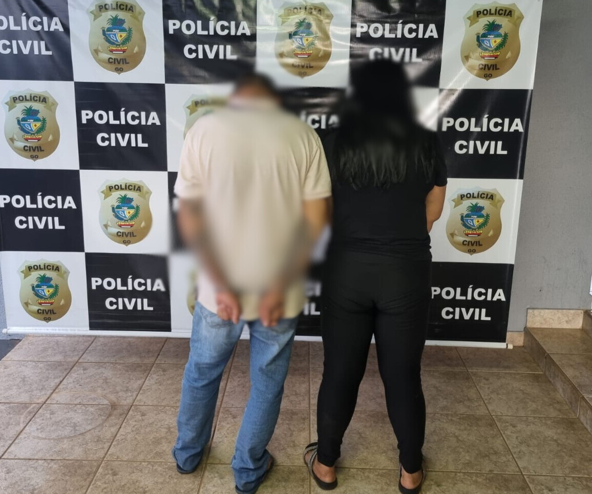 PCGO prende casal apontado como sendo o principal distribuidor de cocaína em Trindade