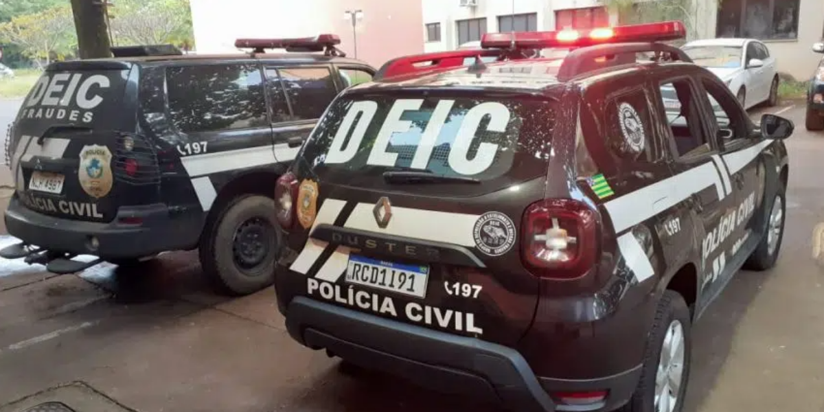PCGO e PCRJ prendem trio em flagrante por ‘golpe do novo número’ contra vítima carioca