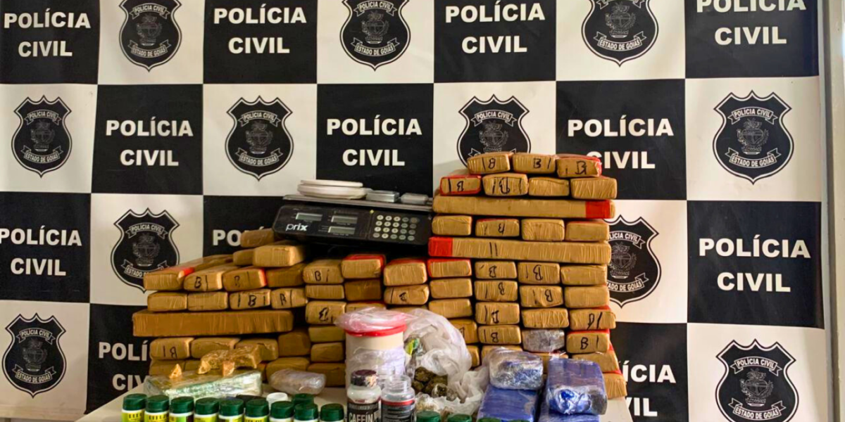 PCGO prende traficante pela fabricação de drogas em Quirinópolis e gera prejuízo de R$ 300 mil ao tráfico