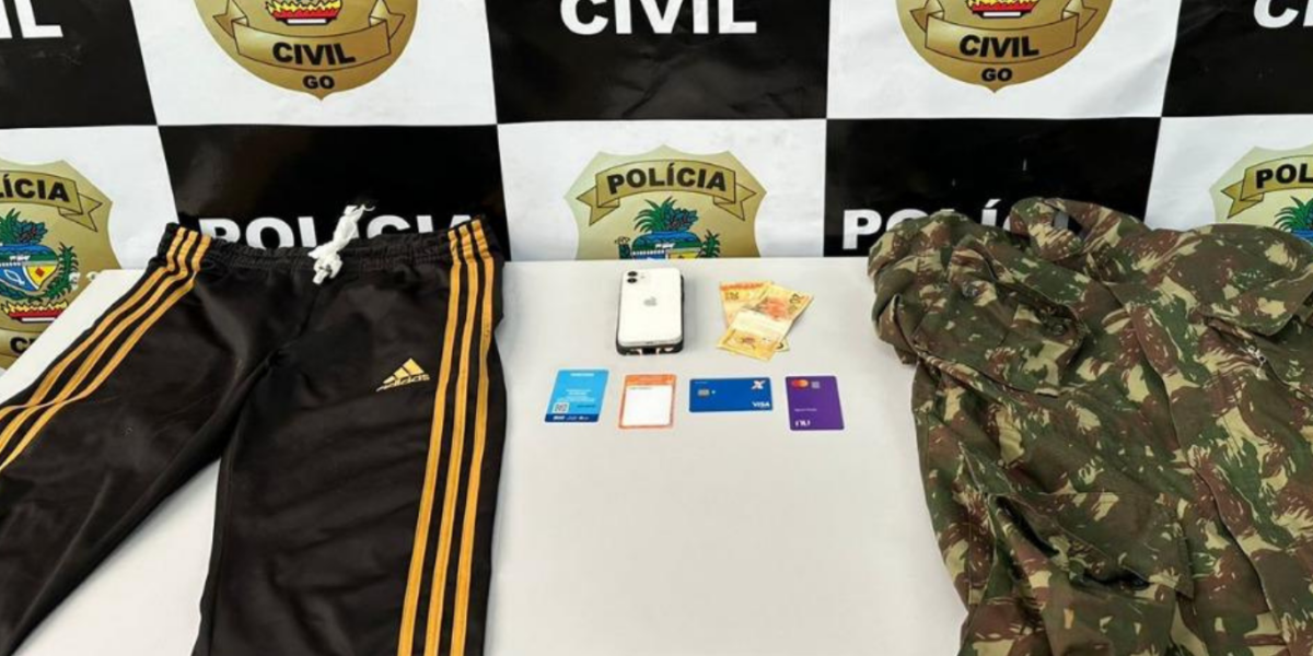 PCGO prende em flagrante dupla por roubo e receptação de celular em Cidade Ocidental