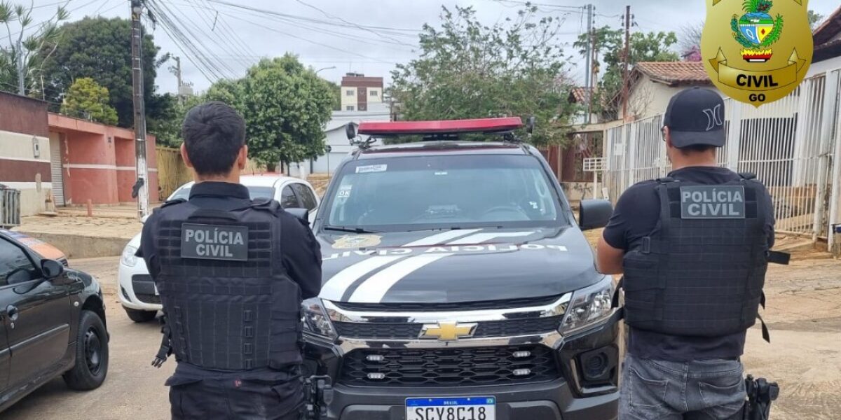 PCGO prende em Luziânia autor de crimes contra mulheres