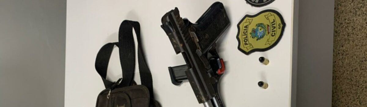 Operação prende em Planaltina investigado por homicídio, tráfico de drogas e posse irregular de arma