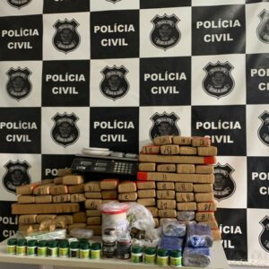 PCGO prende traficante pela fabricação de drogas em Quirinópolis e gera prejuízo de R$ 300 mil ao tráfico