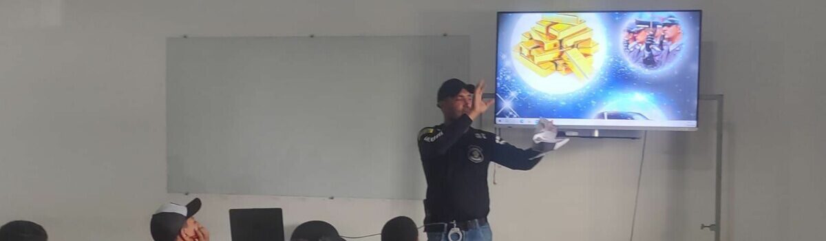 Polícia Civil ministra palestra para Bombeiros Mirins em Mineiros