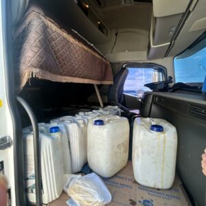 Polícia Civil prende motorista de caminhão por furtar carga de óleo vegetal que ele transportava