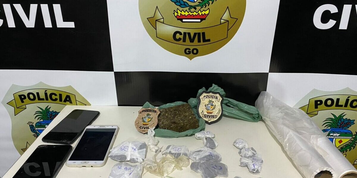 ‘Irmandade do Crime’: PCGO prende 3 pessoas da mesma família por tráfico de drogas em Ipameri
