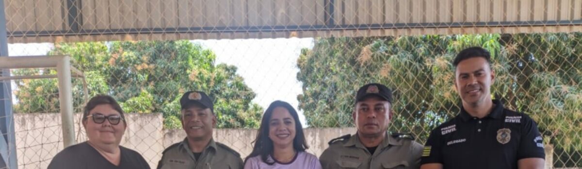 Operação Shamar: PCGO faz palestra em escola militar de Uruaçu