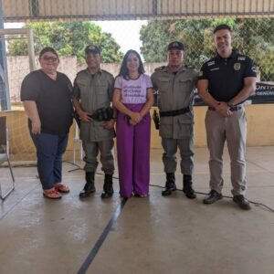 Operação Shamar: PCGO faz palestra em escola militar de Uruaçu