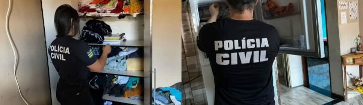 PC faz buscas contra o tráfico de drogas em Alexânia