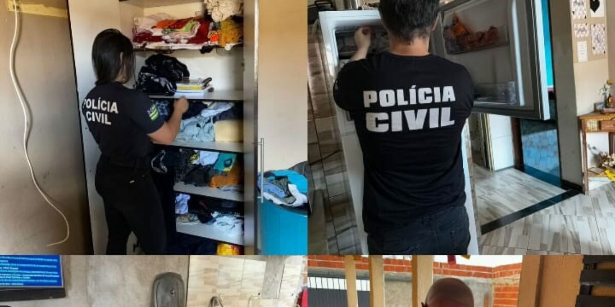 PC faz buscas contra o tráfico de drogas em Alexânia