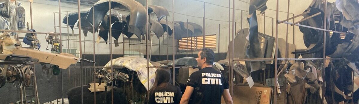 Polícia Civil deflagra operação em Itumbiara e apreende diversas peças de origem ilícita em ferros-velhos