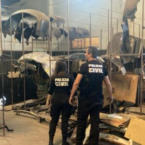 Polícia Civil deflagra operação em Itumbiara e apreende diversas peças de origem ilícita em ferros-velhos