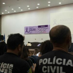 Polícia Civil participa de palestra universitária em meio à Operação Shamar