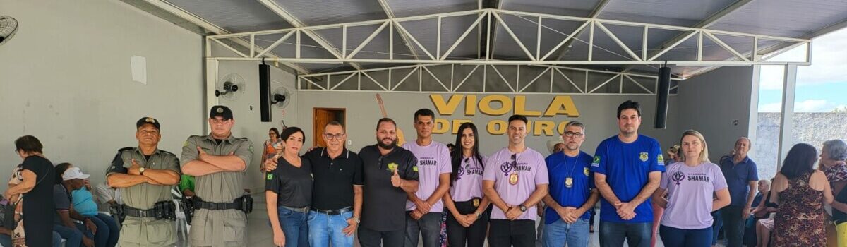 PCGO faz palestra integrada para idosos em Uruaçu em meio à Operação Shamar