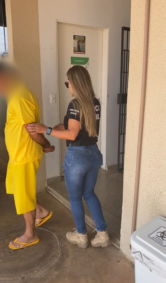 PCGO prende condenado por estupro de vulnerável cometido contra a própria neta