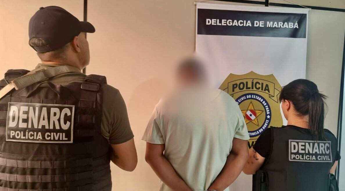 PCGO prende no PA traficante de drogas que embalou tabletes de maconha junto com café para disfarçar odor