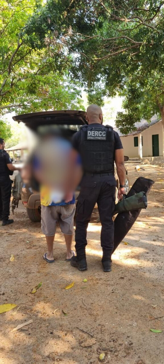 PCGO prende em flagrante homem que produzia e mantinha imagens de exploração sexual infantil e gravava abusos de uma criança de 5 anos