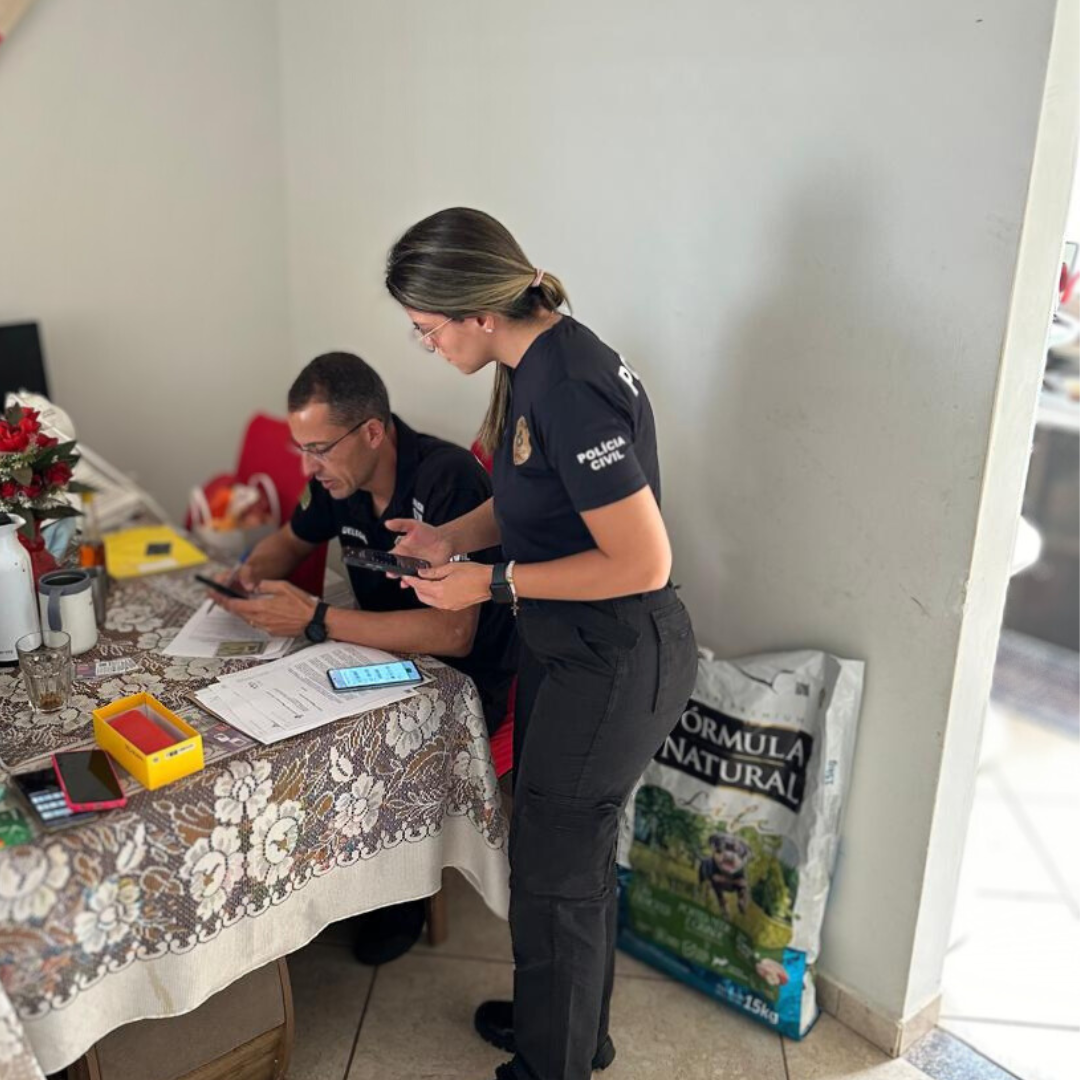 PCGO cumpre buscas domiciliares no MT e sequestra contas bancárias de investigados por “golpe do intermediário”