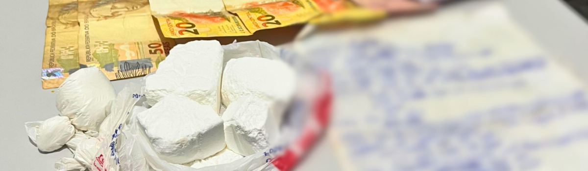 PCGO prende em flagrante suspeito de ser um dos principais traficante de drogas de Pires do Rio