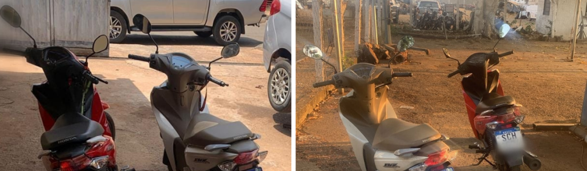 PCGO recupera duas motos roubadas e prende indivíduo em flagrante