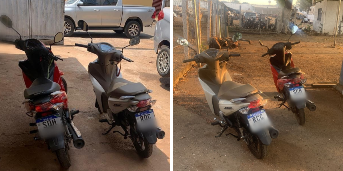 PCGO recupera duas motos roubadas e prende indivíduo em flagrante