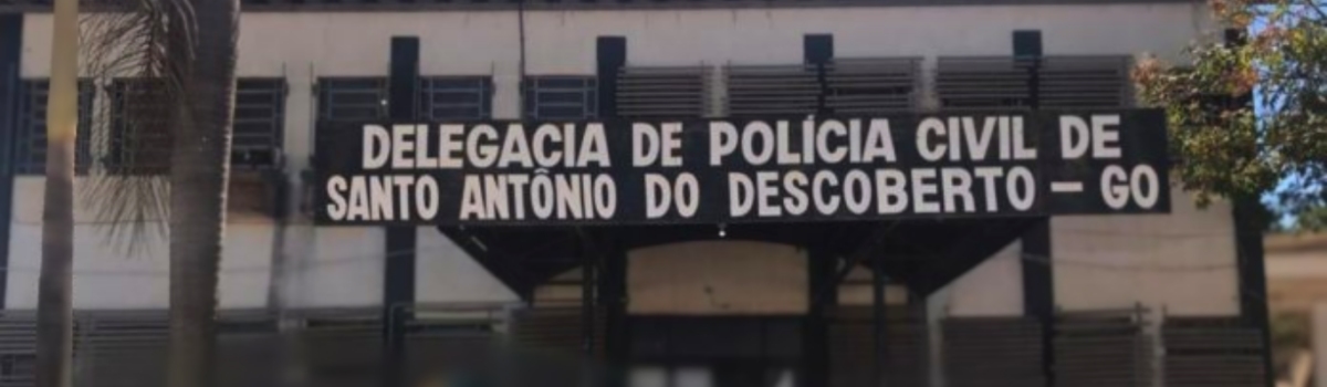PCGO prende foragido por furtar celular de servidora dentro de órgão público de Santo Antônio do Descoberto