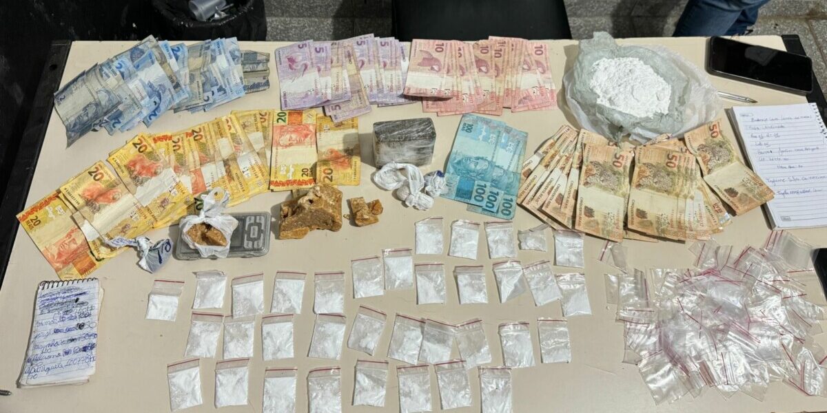 PCGO prende duas pessoas em Mara Rosa por tráfico de drogas