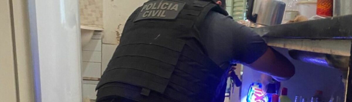 Operação cumpre mandados de busca, em Goianápolis, contra o tráfico de drogas