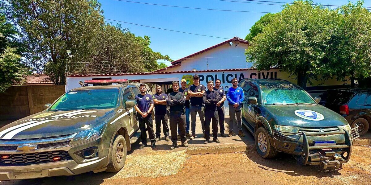 Polícia Civil faz operação contra desmatamento ilegal em APP às margens do Rio Araguaia