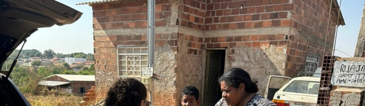 Ação social: PC faz entrega de cestas básicas em São Luís de Montes Belos