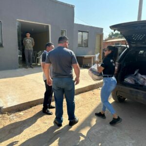 Ação social: PC faz entrega de