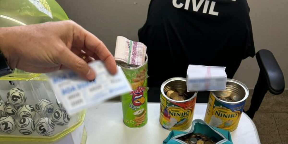 Polícia Civil autua colombiano por explorar bingo clandestino na Vila Canaã, em Goiânia