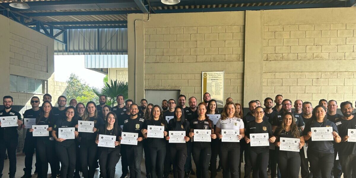 Policiais civis concluem 1º Curso de Inteligência de Análise de Dados (CIAD)