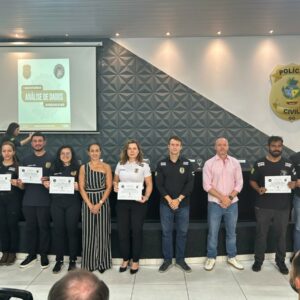 Policiais civis concluem 1º Curso de Inteligência de Análise de Dados (CIAD)