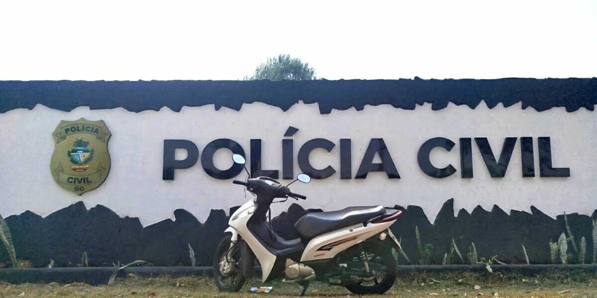 PCGO recupera em Iporá moto furtada em Minas Gerais