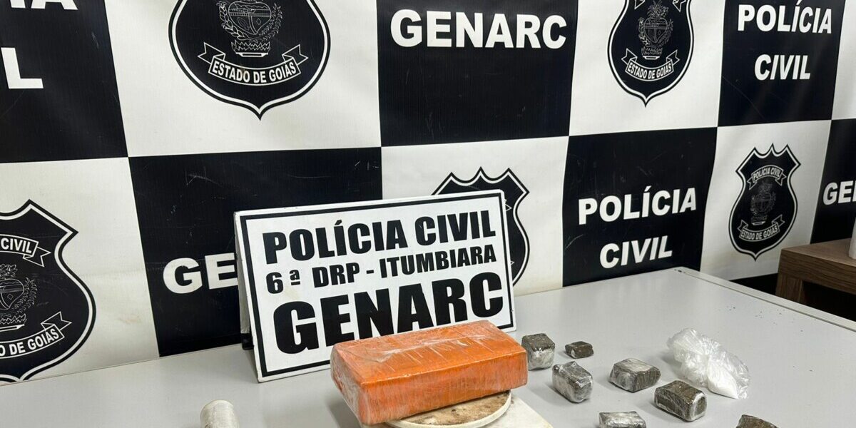 PCGO prende homem em flagrante por tráfico de drogas em Itumbiara
