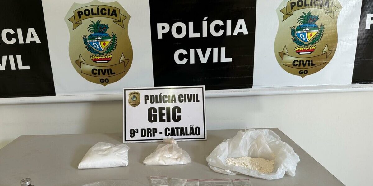 Operação prende em flagrante suspeito de tráfico de cocaína em Catalão