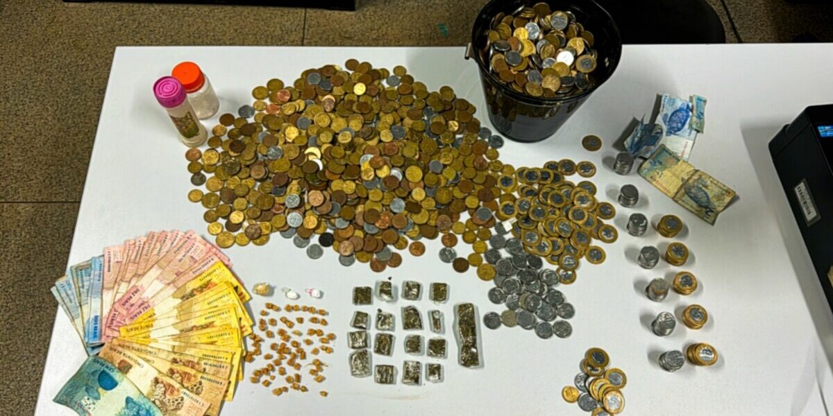 PCGO apreende drogas e armas em investigação de tráfico de drogas em Águas Lindas