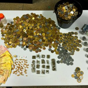 PCGO apreende drogas e armas em investigação de tráfico de drogas em Águas Lindas